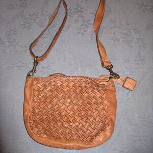 Sundance small leather crossbody bag